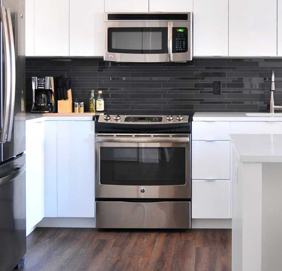 A modern fitted kitchen